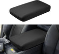 INTGET for 2024 2025 2026 Lexus GX 550 Center Console Cover Leather with Thin Pad Center Arm Rest Cover Middle Console Protector for Lexus GX 550 Accessories 2024 2025 2026 (Black Stitches)