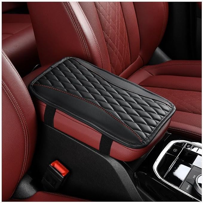 Auto Center Console Pad for Hyundai Genesis Coupe(2011-2016) Accessories Car Armrest Cushion Protects Your armrest and Feels Comfortable on Your Elbows and arms