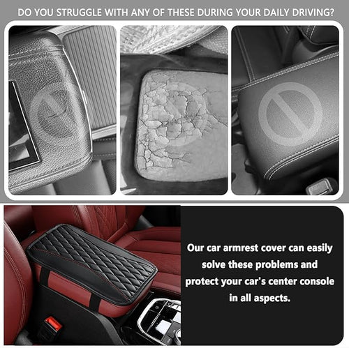 Auto Center Console Pad for BMW F87 M2(2014-2017) Accessories Car Armrest Cushion Protects Your armrest and Feels Comfortable on Your Elbows and arms
