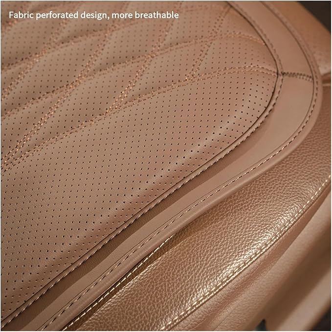 Car Seat Cushion for BMW All Model I3 I4 I8 X1 X2 X3 X4 X5 X5M X6 X7 Z4 Car Lumbar Support Pillow Auto Seat Waist Back Cushion (Color : Red B)