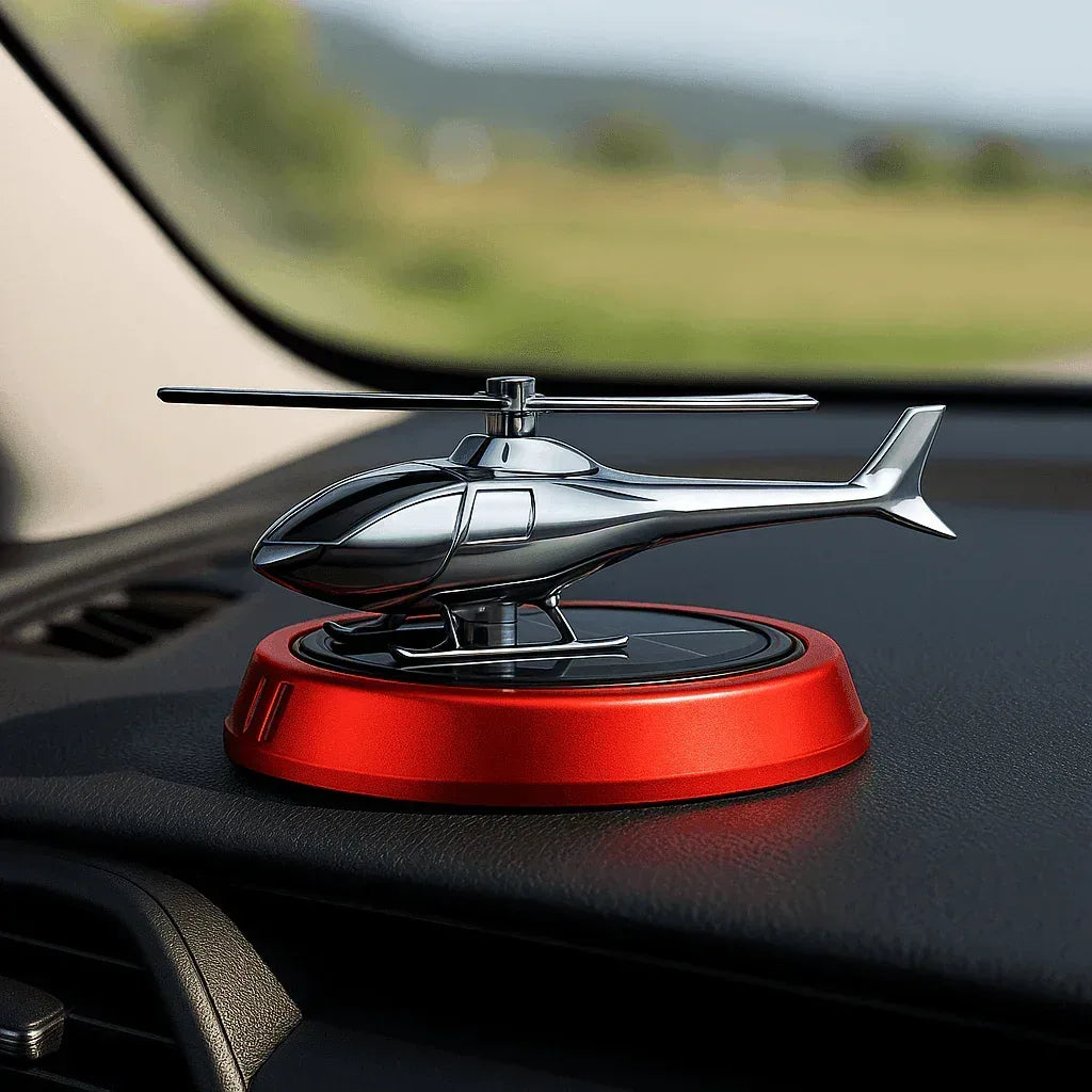 Helicopter Car Air Freshener Dashboard Decoration