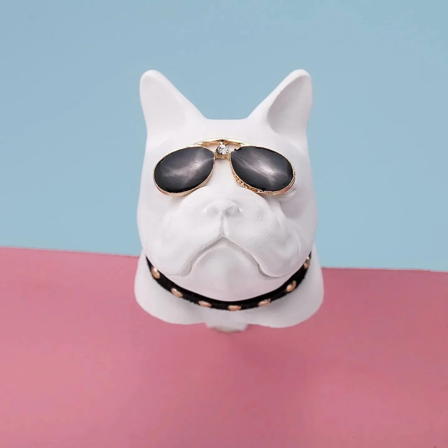 French Bulldog Car Air Freshener - Vent Clip Essential Oil Diffuser